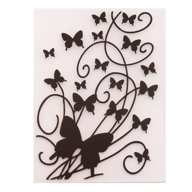 Plastic embossing folder 20 styles for DIY scrapbooking card making
