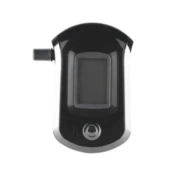 

Digital Breath Alcohol Tester LCD Breathalyzer Analyzer With 5 Mouthpiece High Sensitivity Professional Quick Response AT6000