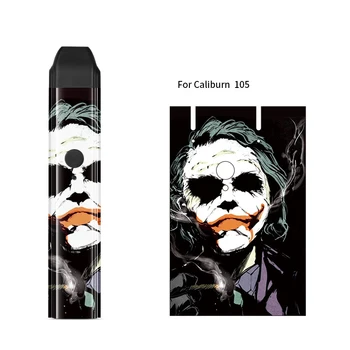 

Skull Head Spiderman Clown Flower Pattern Stlye Wrapper Sticker Protector Skin for UWELL Caliburn Kit Pod Vape e-Cigarette