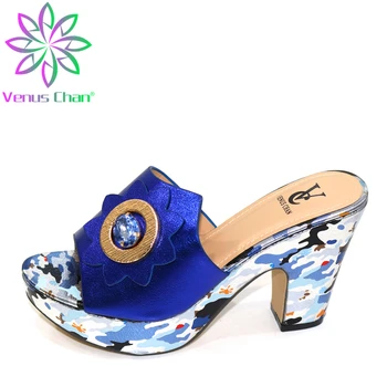 

Summer Slippers Italian High Heels Autumn Slipper for Wedding 2020 Sexy Platform Pumps