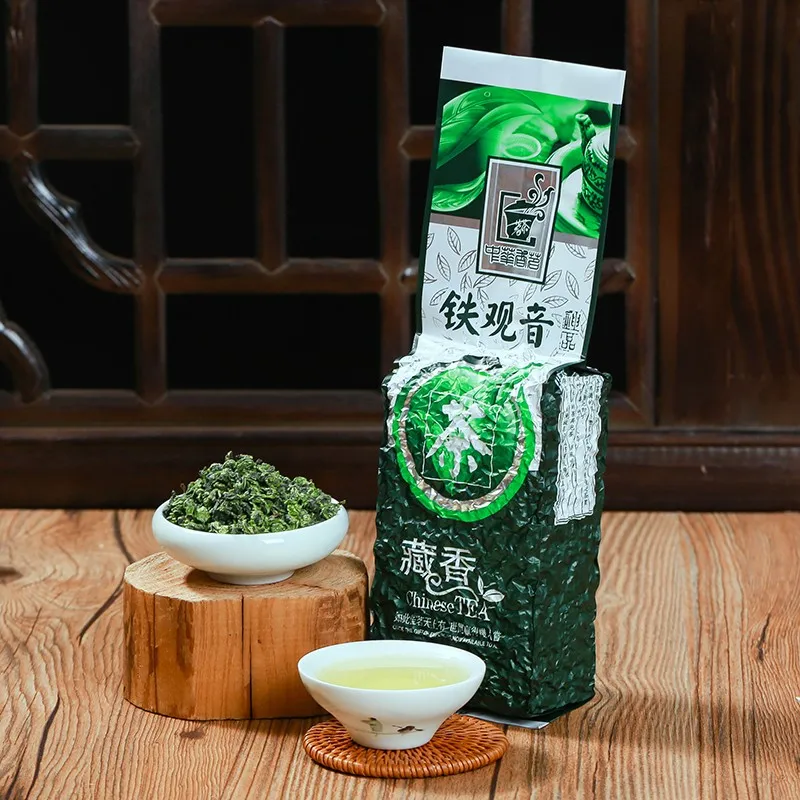 2021 китайский чай Tiekuanyin 250 г свежий органический зеленый Oolong для похудения уход за