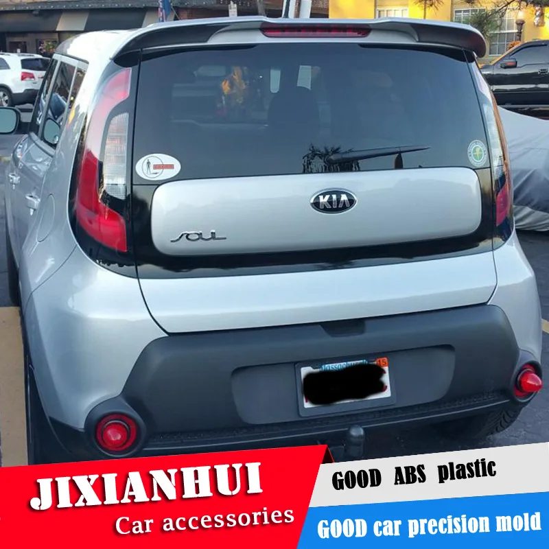 Спойлер для Soul 2018 2019 Kia soul новый спойлер из АБС пластика цветной задний