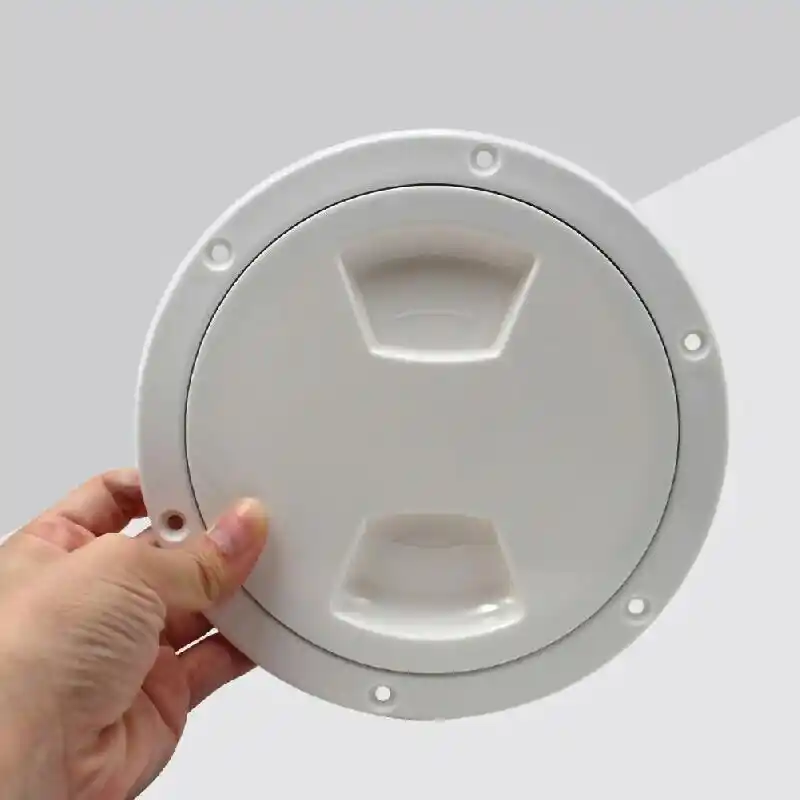 LN/_ 4//6//8 Inch Round Hatch Cover Non-Slip Deck Plate for Marine Boat Kayak Can