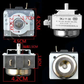 

1*Timer DKJ-Y30/60/90/120 Minutes Timer Switch For Electronic Microwave Oven Cooker -10 degree~125 degree
