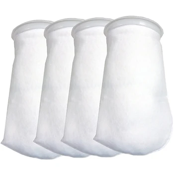 

4 Filter Ring Bags Aquarium Supplies Filter Bag Fish Tank Filter Bag Liquid Filter Bag