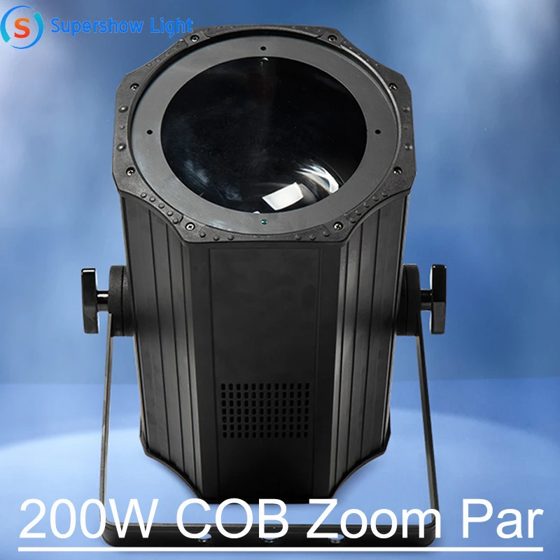 Новый светодиодный зум Par 200 Вт COB Светильник теплый белый + холодный 2in1 свет для