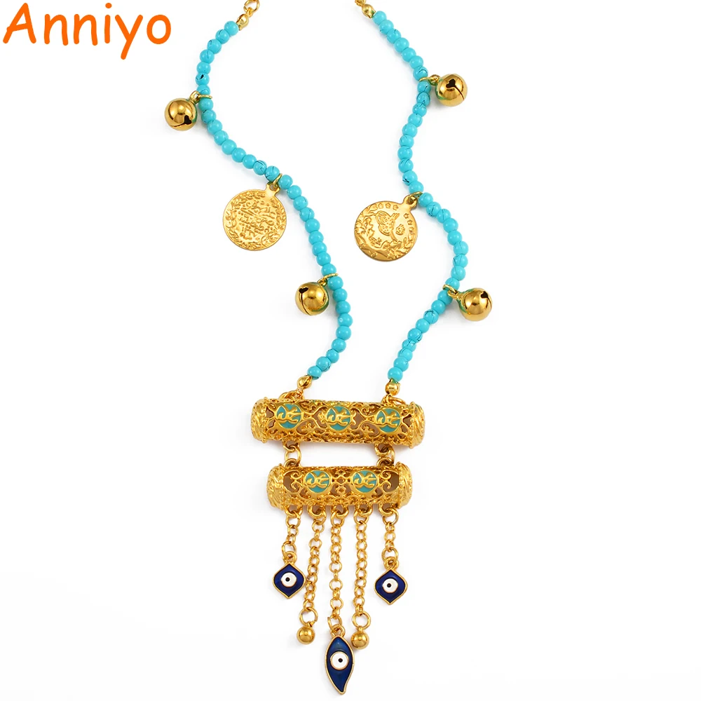 Arab Islam Necklace for Girls kids, Middle Eastern Jewelry Turkey, Iraq ...