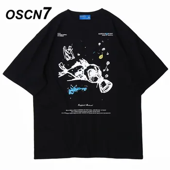 

OSCN7 Graphics Print Men's T-Shirts 2020 Funny Short Sleeve Tshirts Summer Hip Hop Casual Fashion Women Top Tee Streetwear DMT76