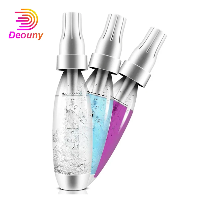 DEOUNY Carbonated Siphon Juice Soda Sparkling Water Maker Beverage Machine 1000ml Portable Bar Tools sparkling water maker