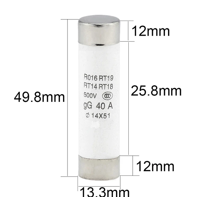 Fusible cylindrique 14 x 51 gG 20 A