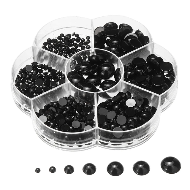 50pcs/set for Triangle Nose Round Safety Eyes with Washers for