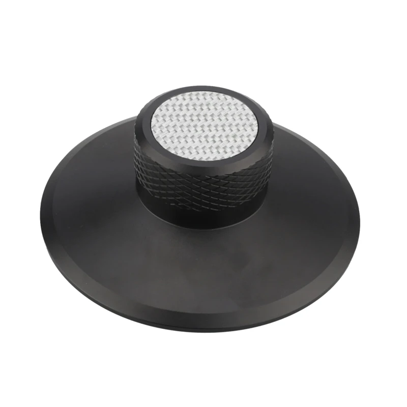 

Aluminum LP Vinyl Record Player Speaker Disc Stabilizer High Balance Reducing Vibration Stable Weight Clamp