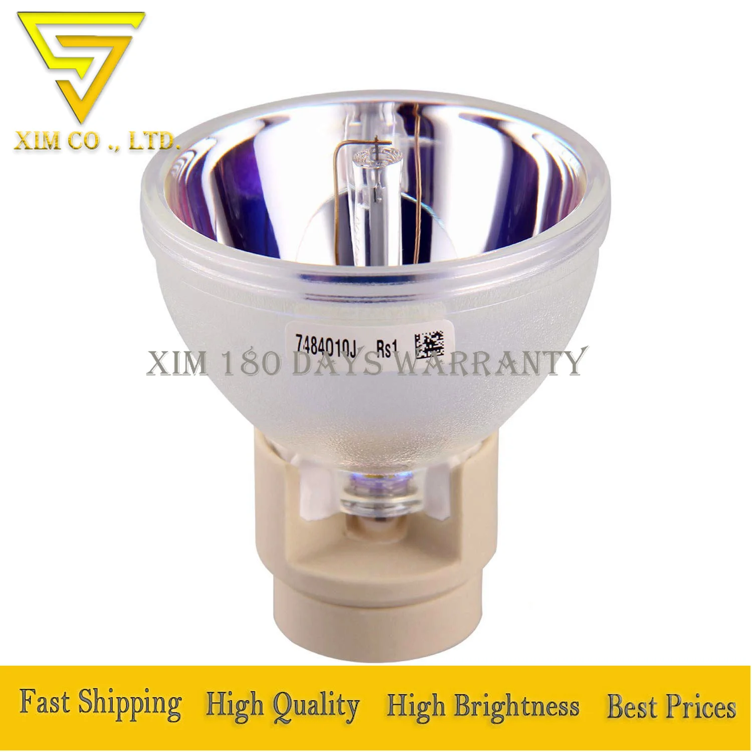 

5J.JG705.001/ 5JJG705001 Projector Bare Lamp P-VIP 210/0.8 E20.9 Bulb with Benq W1050 MS531 MX532 MW533 MH534 TW533 projectors