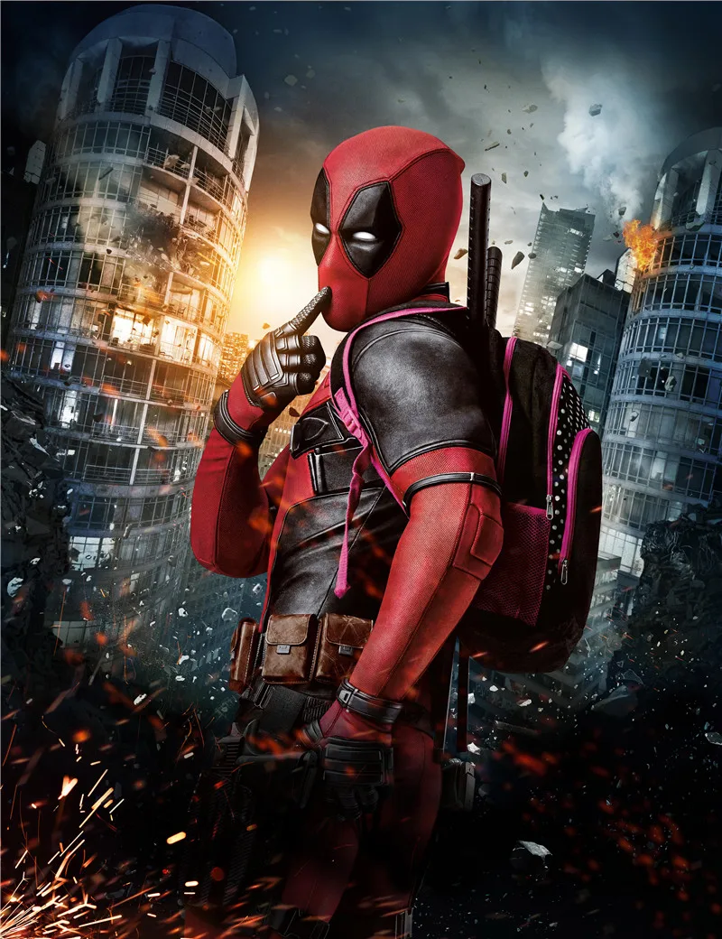 

60x84cm Movie Posters Deadpool Marvel superhero Poster Wall Art Prints decorative sticker Ryan Reynolds Film Canvas Paintings