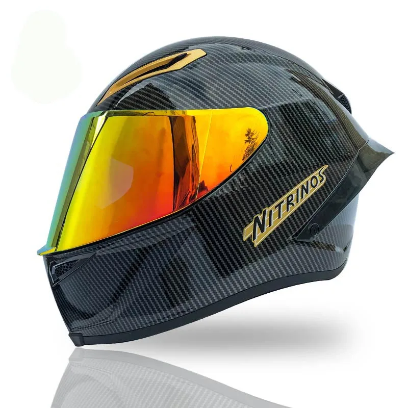 Full Face Motorcycle Helmet GOLDEN 