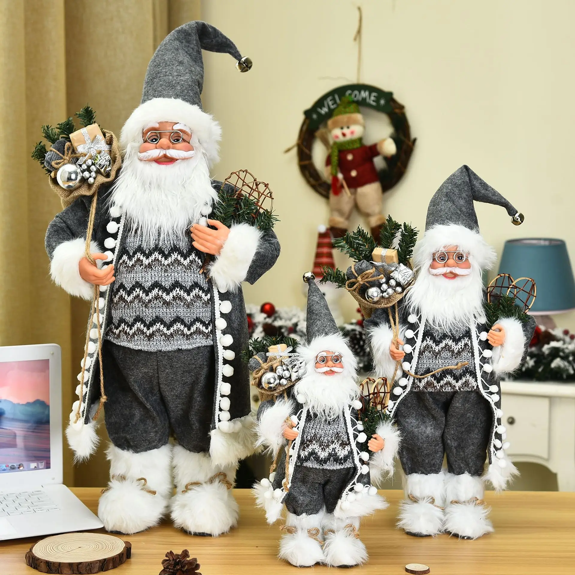 plush santa claus