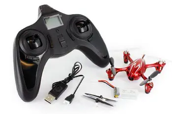 

RCtown Hubsan X4 (H107C) 4 Channel 2.4GHz RC Quad Copter with Camera - Red/White