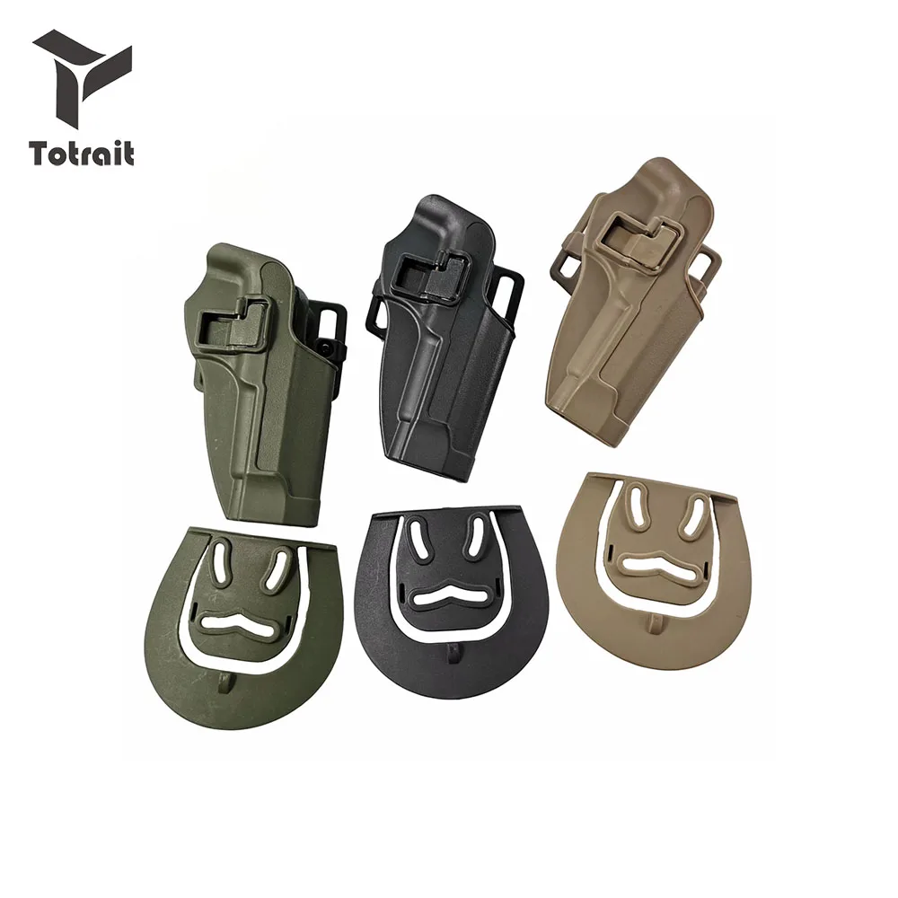 

Hunting gun Holster Beretta M9 92 96 Automatically locked Two belt Accessories Military Hunting Protection Holsters Carry Gun