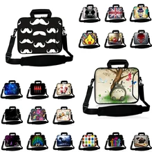 Сумка-мессенджер для ноутбука, сумка из неопрена, чехол для 10 12 13 14 15 15,6 13,3 дюймов 11," Chromebook Tab, чехол на плечо