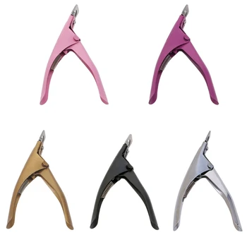 

Acrylic UV False Fake Nails Tips Manicure Cutter Clipper Tool Stainless Steel Finger Toe Nail Cutter X7YB