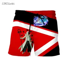 LBG дизайн, Наруто 3D печатных шорты, мужские и женские повседневные шорты, уличные Harajuku шорты, шорты для улицы и занятий спортом
