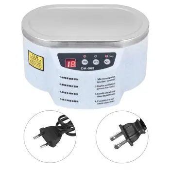 

Ultrasonic Cleaner Mini Professional Electric Ultrasonic Jewelry Cleaner Eyeglass Cleaning Machine 30W+50W Sonic Cleaner