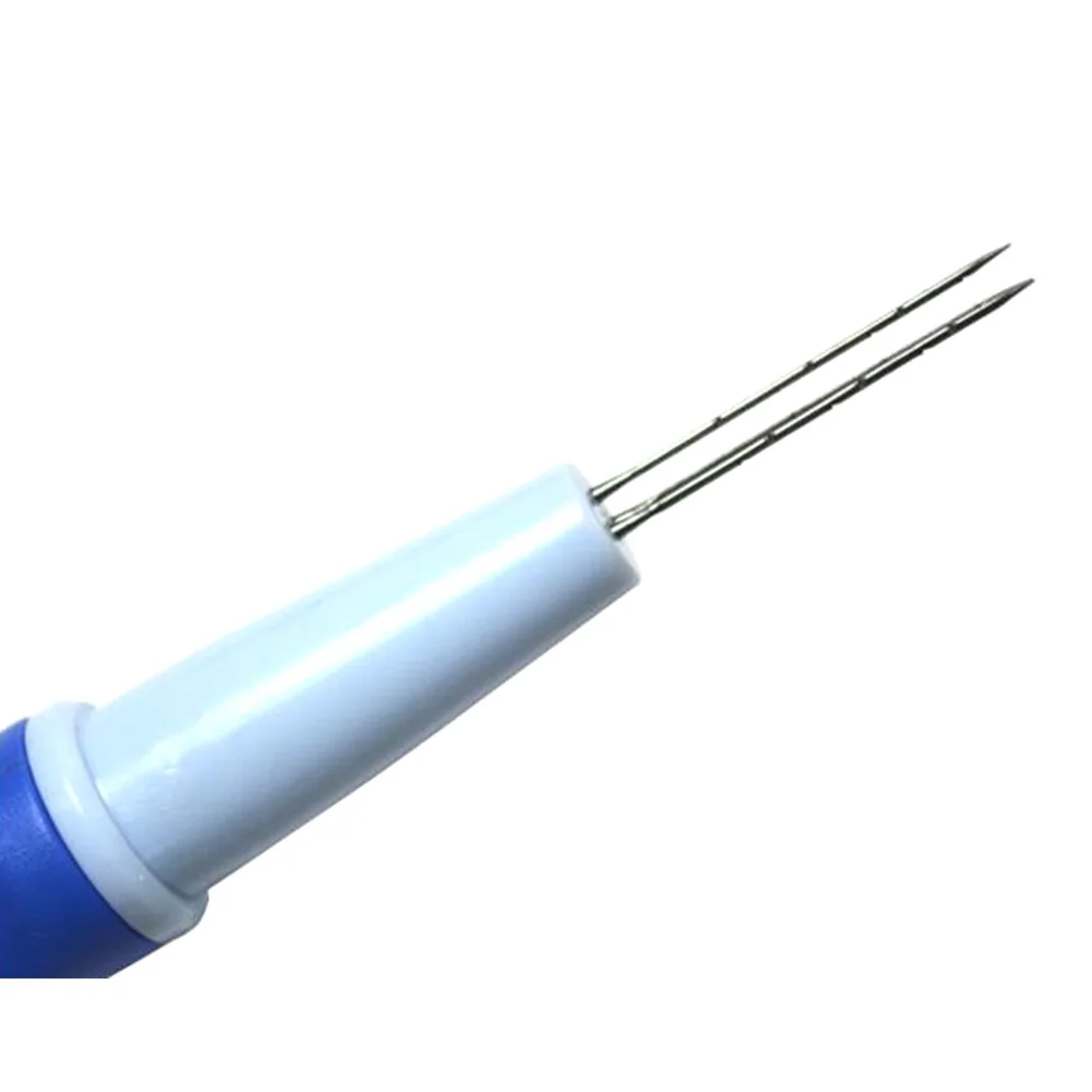 

3 Pin Wool Tool Punch Portable Patchwork Press Felting Needle Applique DIY Craft Nonslip Handle Reusable Starter Stitch Durable