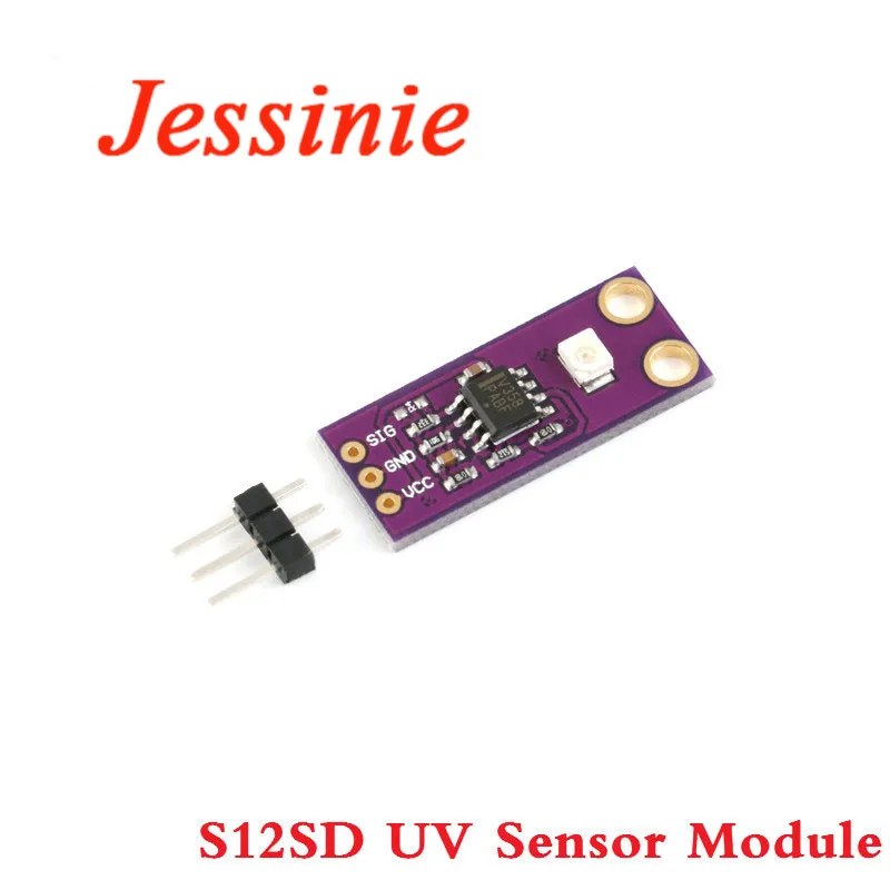 GUVA-S12SD модуль датчика обнаружения UV S12SD солнечный ультрафиолетовый нм-нм для Arduino