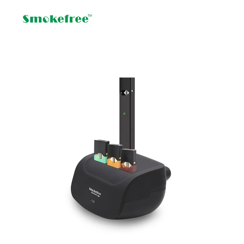 Простой стиль vape зарядка USB мульти зарядное устройство для JUUL с 3 julpods держатель