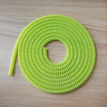 

The New 1.4m Color phone Wire Cord Rope Protecto Anti-break spring protection rope for USB Charging Cable earphone Data Bobbin