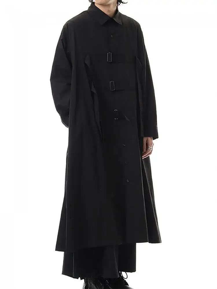 S ~ 6XL! Настраиваемая Новая мужская одежда модная Длинная ветровка Yamamoto с
