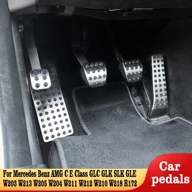 Pedal de acelerador de coche, accesorios para Mercedes Benz AMG