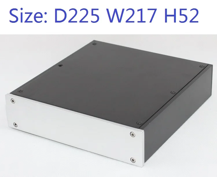 

Усилитель для наушников D225 W217 H52 с алюминиевым корпусом