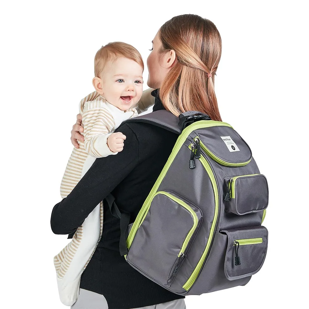 

Wholesale Waterproof Mummy Bag Large Diaper Bag Backpack Multifunction Travelling Nappy Bag