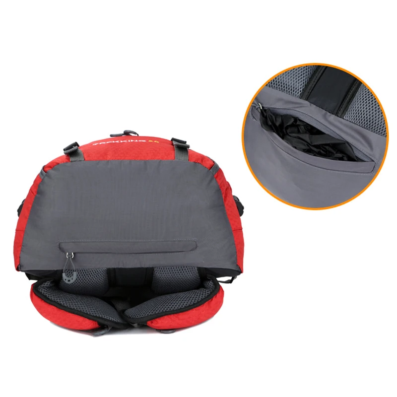 FREEKNIGHT 60L Camping Hiking Backpacks 5Colors Outdoor Bag Backpack Nylon Sport Bag for Climbing Travelling with Rain Cover