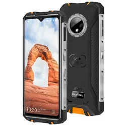 OUKITEL WP8 Pro NFC IP68 прочный смартфон, 4 Гб ОЗУ 64 Гб ПЗУ, спортивный, 6,49 дюймов, отпечаток пальца, Android 10, 5000 мАч, 16 МП, тройная камера