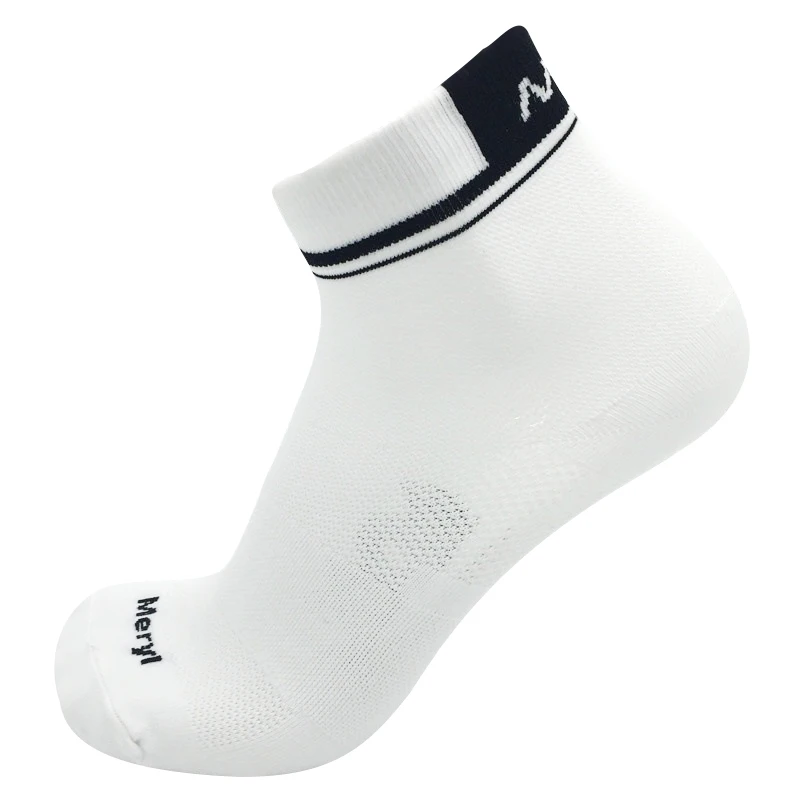 Термоноски мужские зимние носки женские Мужские и женские профессиональные брендовые носки для велоспорта, дышащие уличные спортивные носки для езды на велосипеде - Цвет: ky05-1