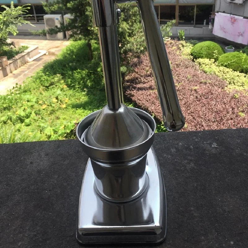 Stainless Steel Manual Hand Press Juicer Squeezer Citrus Lemon Orange Pomegranate Fruit Juice Extractor Commercial or Household