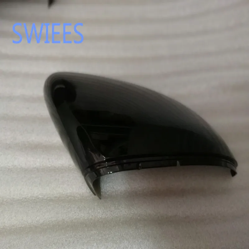 SWIEES для глянцевой черной пары переднее L R зеркало заднего вида крышка VW Golf 7 MK7 2013