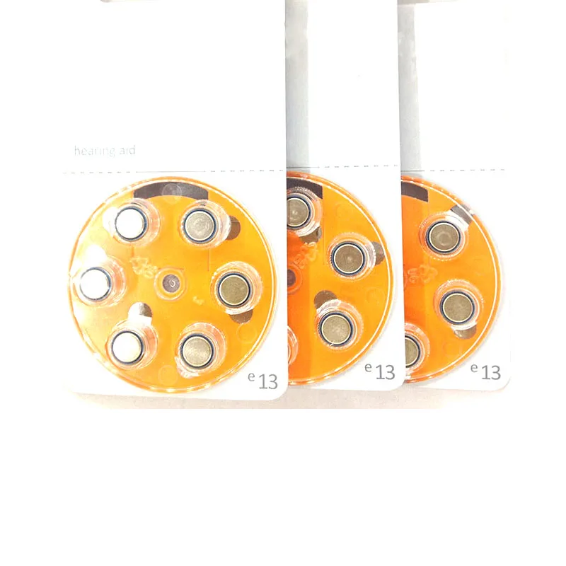 18 шт./лот батареи слухового аппарата цинк Воздушный аккумулятор A13 13A e13 ZA13 13 PR48 хорошее качество|Часовые батарейки|   | АлиЭкспресс