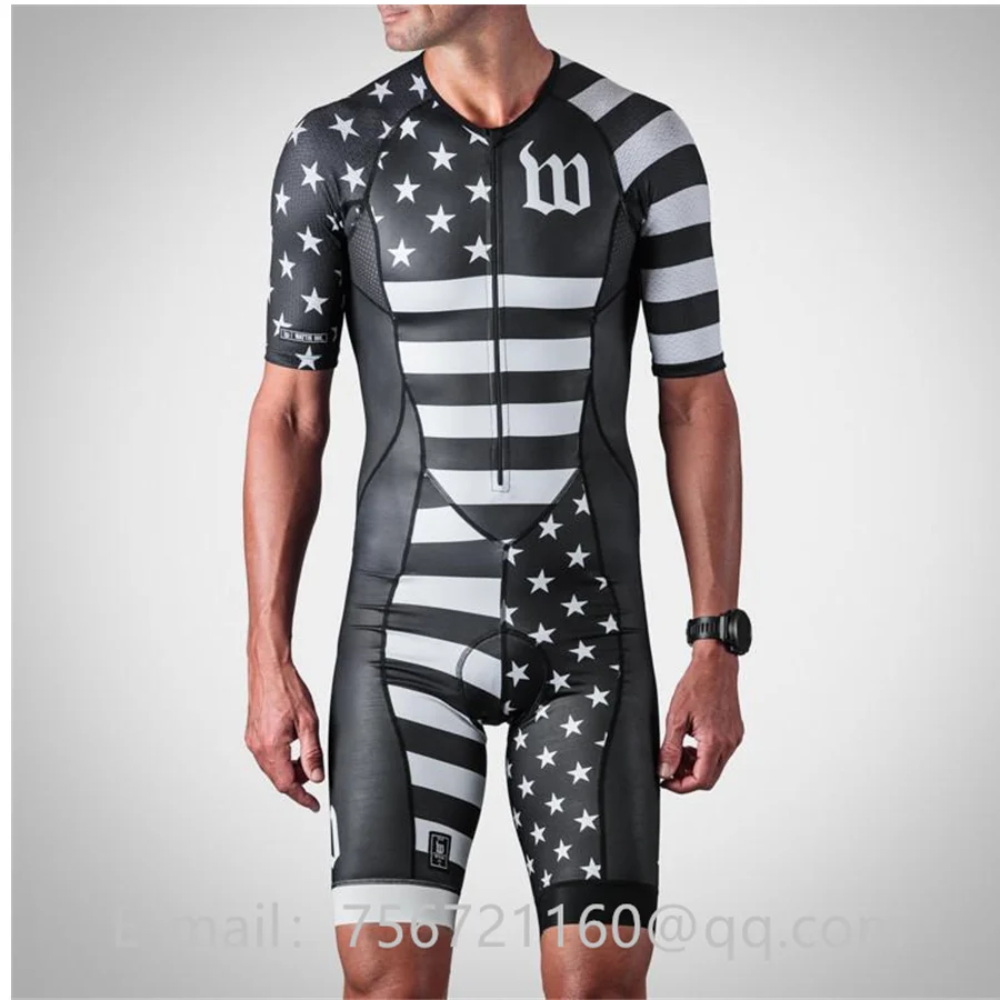 Wattieink открытый Трикотажный костюм для триатлона skinsuit Велоспорт мужской Велосипедный Спорт ciclismo Боди Набор всплеск Одежда MTB кожи костюм