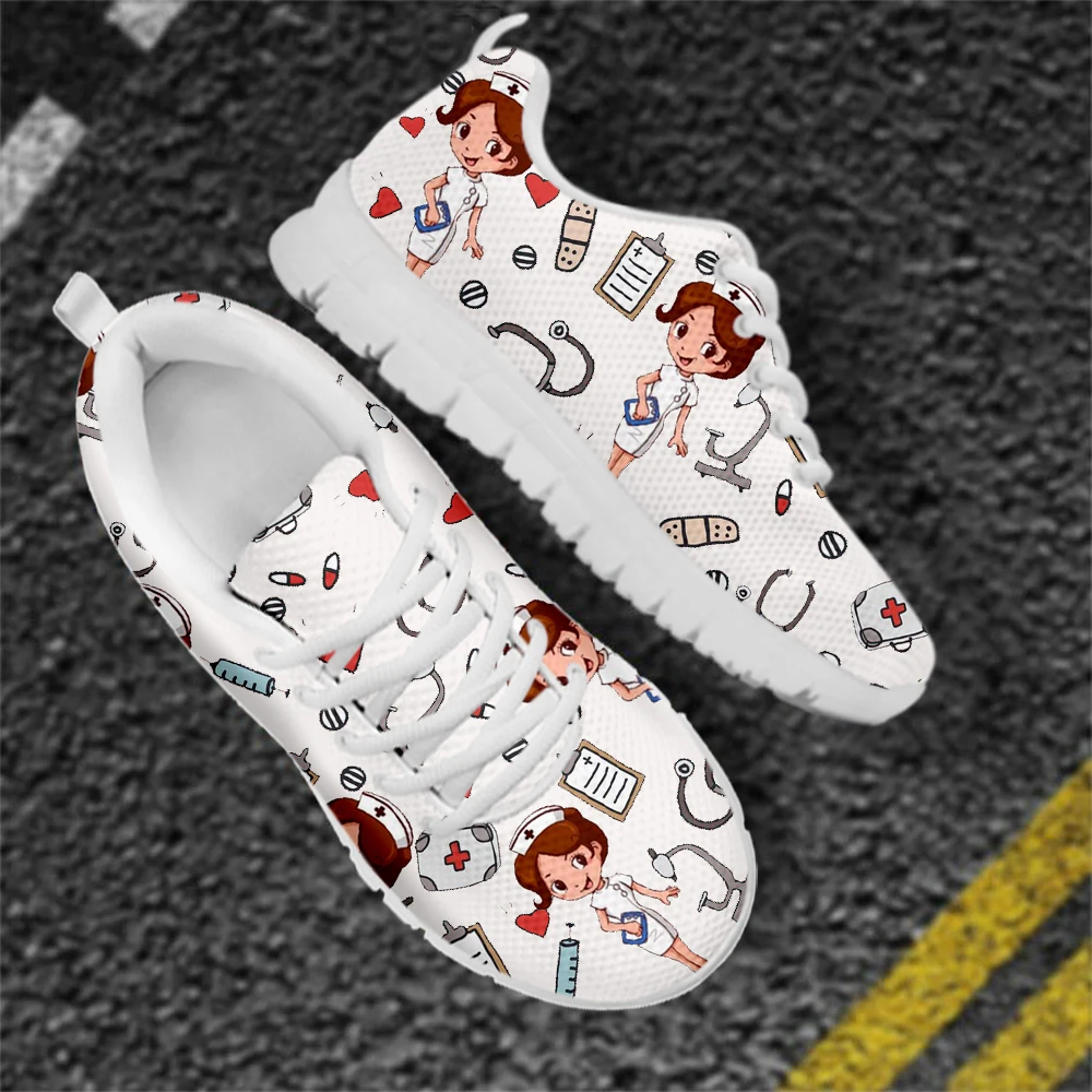 

Женские туфли для кормления, с рисунком, на плоской подошве