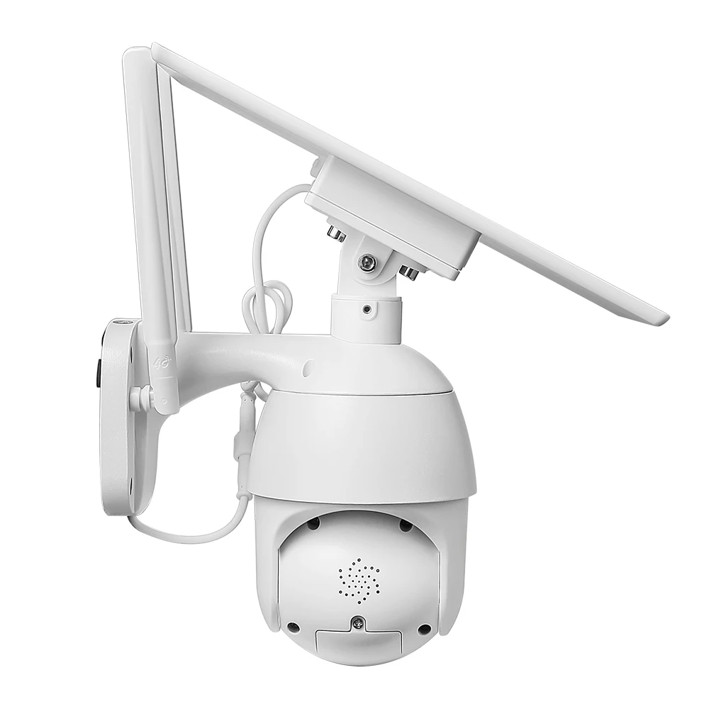 4G Solar Outdoor PTZ IP 360 smart Camera power battery IR Night Vision remote Surveillance exterieur wifi Wireless security CCTV