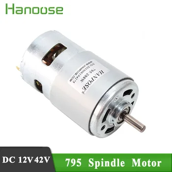 

free shipping 795-288W 24v DC Motor Motor Brush dc motors lawn mower motor with two ball bearing Rated