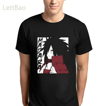 

Naruto Aesthetic Hip Hop Tshirt Men Madara Uchiha Naruto Fashion Streetwear T Shirt Harajuku Loose Japanese Anime Top Tees Male