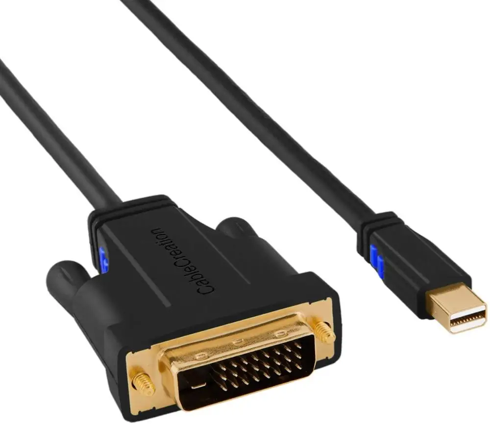 Mini DP (mDP) to DV Displayport (Thunderbolt 2 ) DVI Cable Compatible with for iMac Surface Pro 2/3/4/5/6 HD Monitors | Компьютеры и