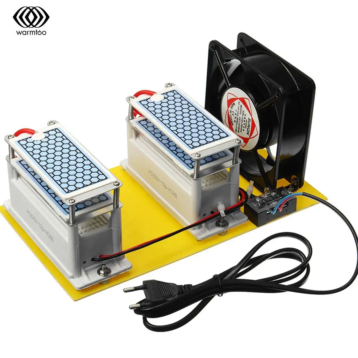 

24g Home Air Disinfection Sterilization Purification Ozone Generator Air Water Cleaner Home Double Integrated Air Purifier
