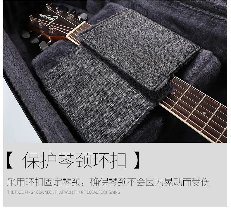 Сумка для гитары 40 дюймов 41 дюймов баллада классическая сумка для пианино рок электрическая гитара сумка на плечо водонепроницаемая
