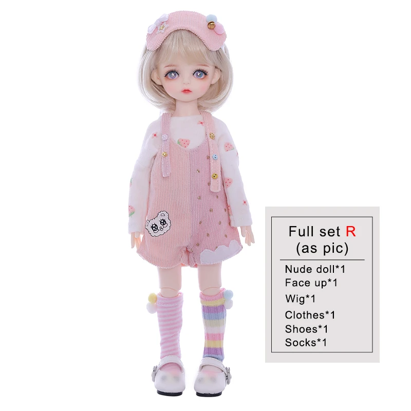 BJD Doll Shuga Fairy LCC Ayane 1/6 Dolls Beautiful Dress Fullset Resin Toys for Kids Surprise Gifts for Girls Boys 26cm Dolls 7