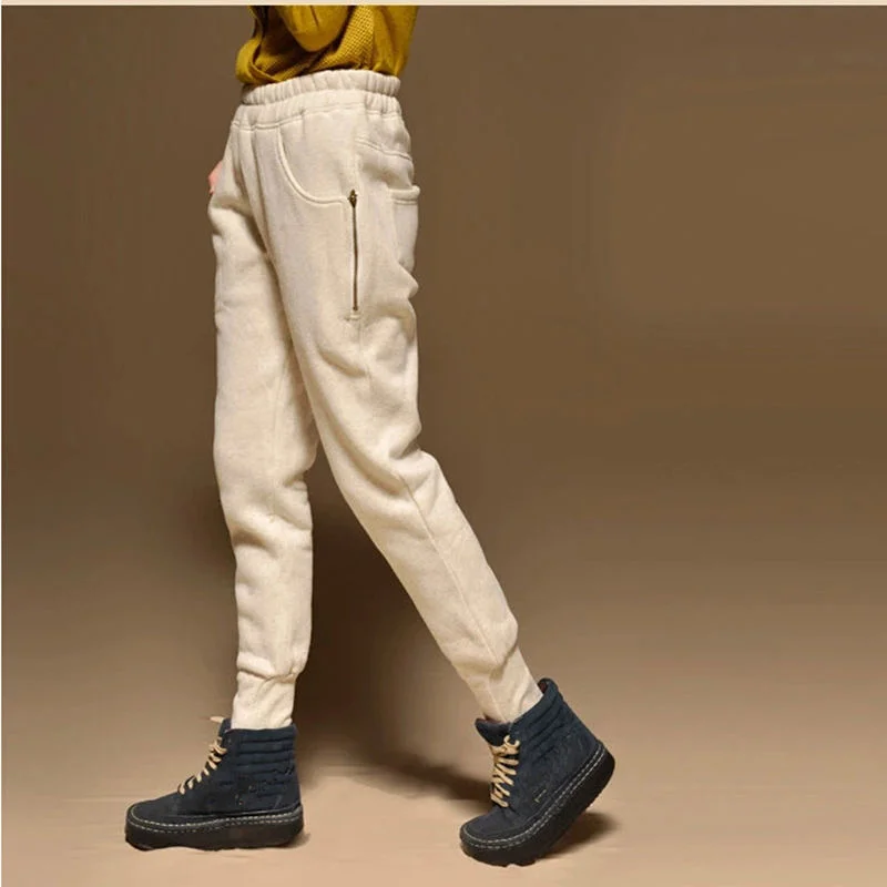 Winter-Pants-Women-Casual-Elastic-Waist-Cotton-Plus-Velvet-Harem-Pants-Sweatpants-Women-Pantalon-Femme-Warm (1)_副本